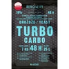 Drożdże gorzelnicze Turbo Carbo  - 1 ['czysta fermentacja', ' drożdże z węglem aktywnym', ' drożdże turbo z węglem aktywnym', ' ładny zapach nastawu gorzelniczego']