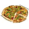 Kamień do pizzy z uchwytem i nożykiem, z kordierytu, okrągły 33 cm - 5 ['prezent', ' pizza domowa', ' do pieczenia pizzy', ' do serwowania pizzy', ' do pieczenia chleba', ' do pieczenia bułeczek']